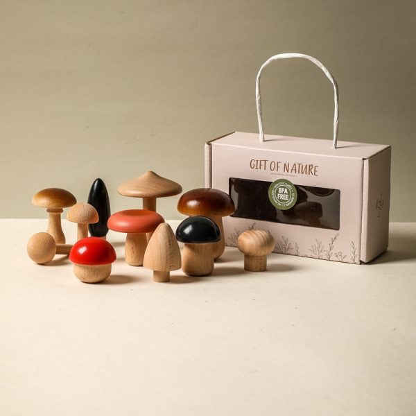 Juego de setas de madera 15