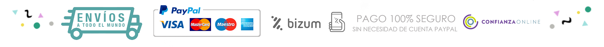 Información de envíos y pagos