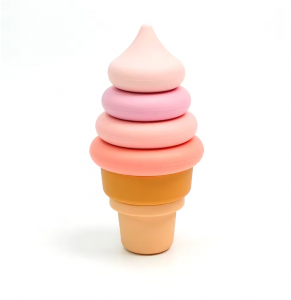 Bloques de silicona con forma de helado, hamburguesa y más