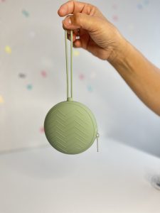 Porta chupetes de silicona